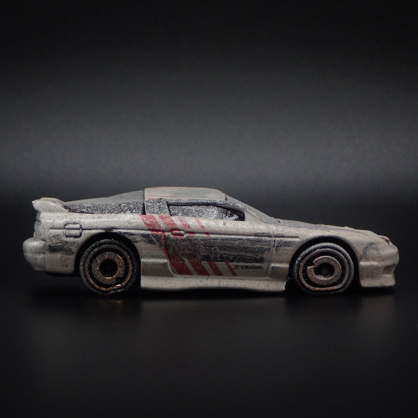 1989-1998 NISSAN 180SX TYPE X ADVAN ROLLOVER JUNKYARD 1:64 DIECAST MODEL CAR