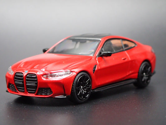 2020-2025 BMW M4 M PERFORMANCE G82 RED 1:64 SCALE DIORAMA DIECAST MODEL CAR