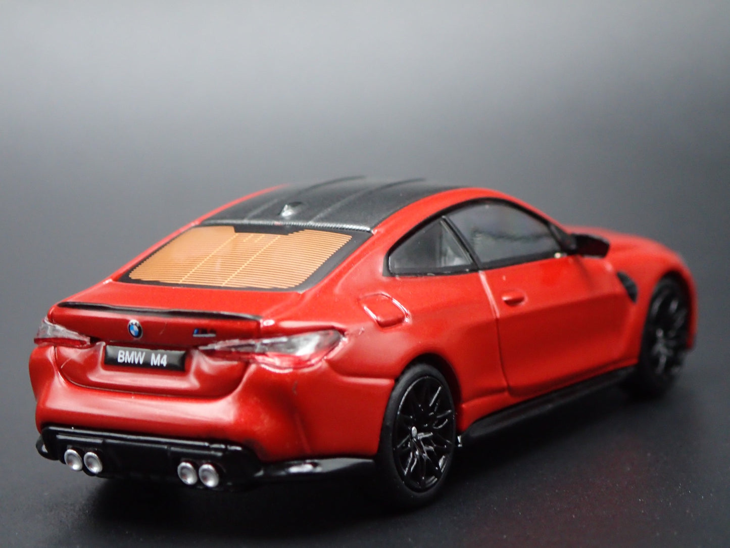 2020-2025 BMW M4 M PERFORMANCE G82 RED 1:64 SCALE DIORAMA DIECAST MODEL CAR