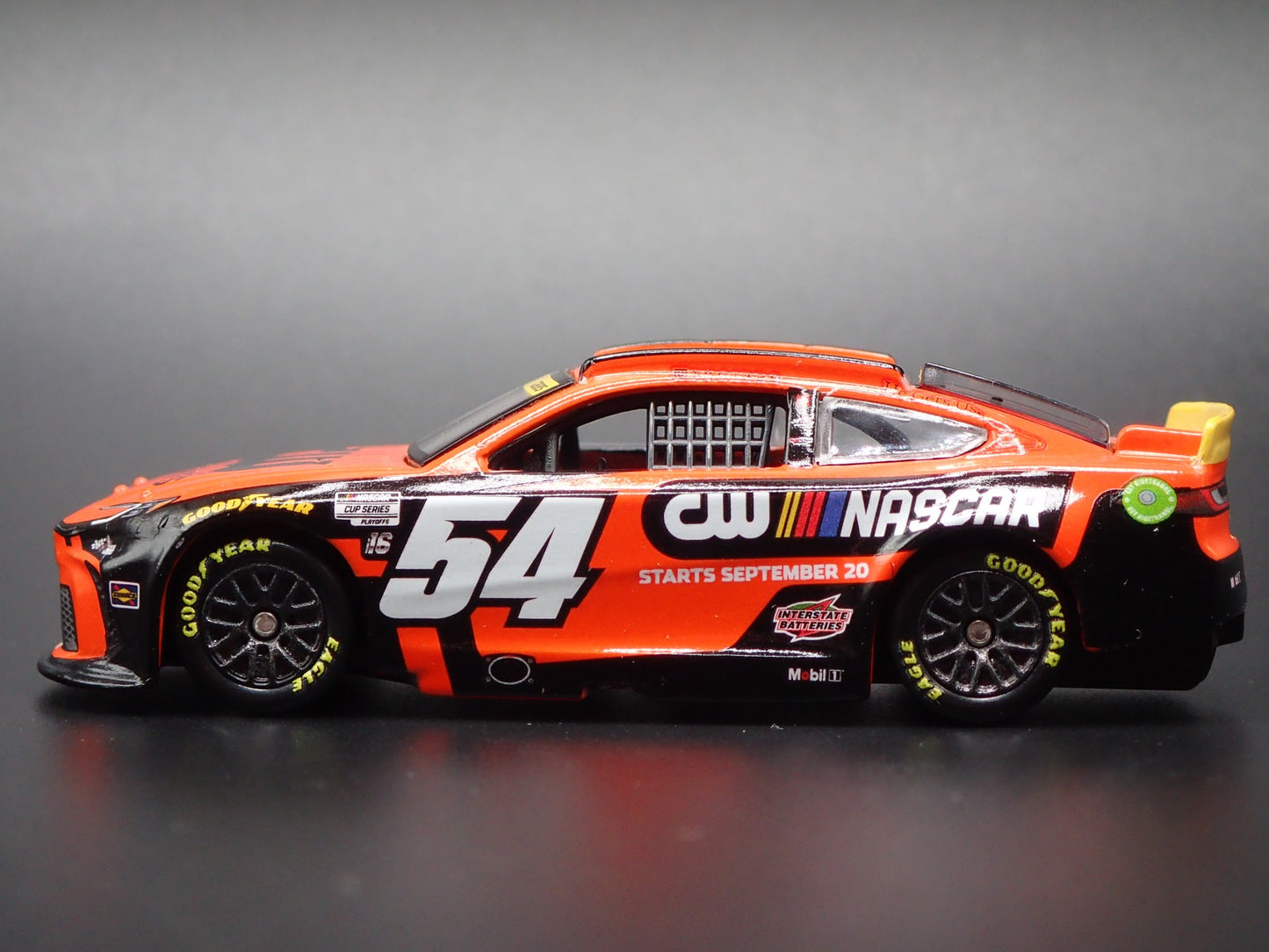 2024 24 TOYOTA CAMRY #54 TY GIBBS NASCAR CW NETWORK 1:64 SCALE DIORAMA MODEL CAR