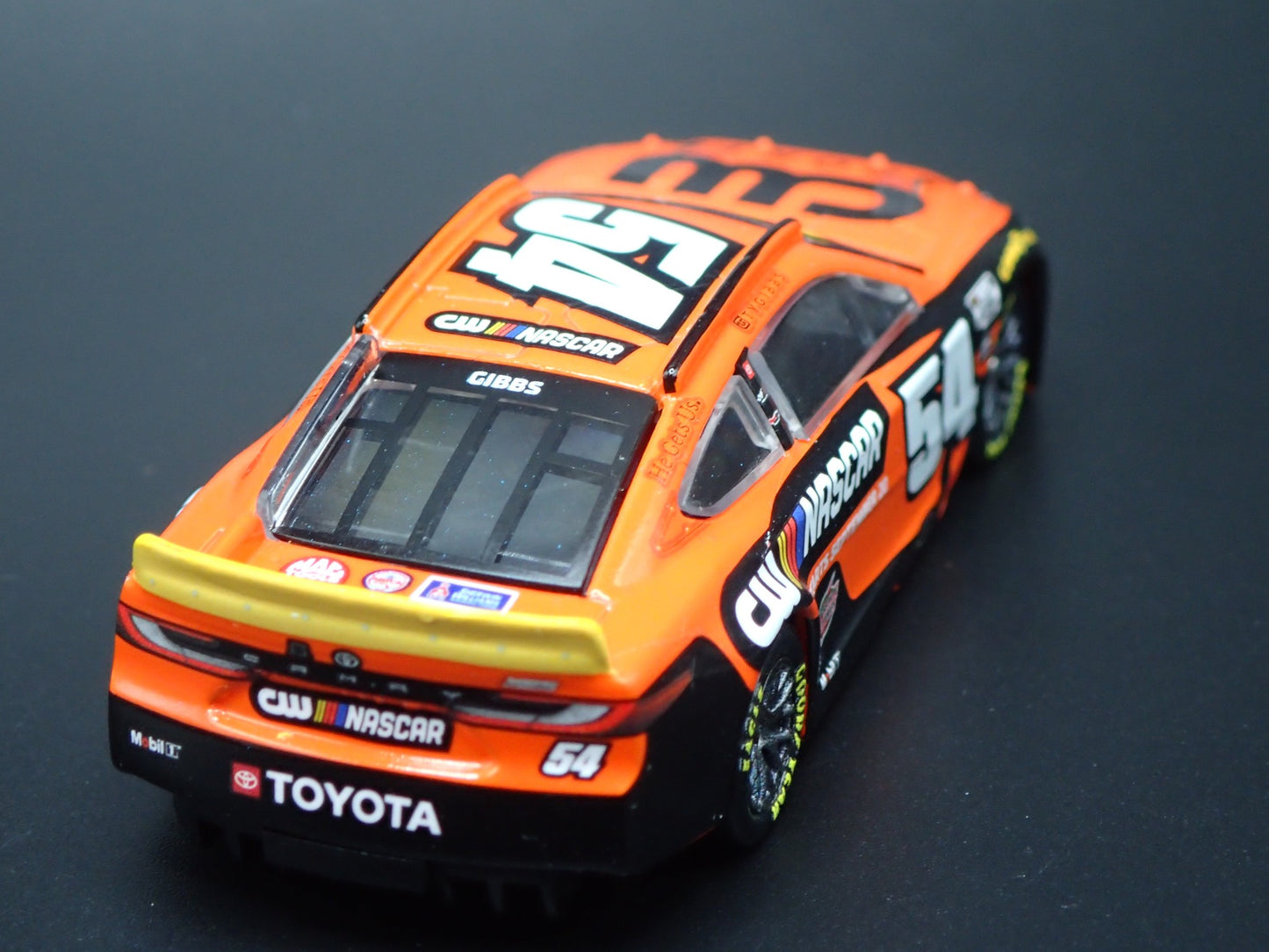 2024 24 TOYOTA CAMRY #54 TY GIBBS NASCAR CW NETWORK 1:64 SCALE DIORAMA MODEL CAR