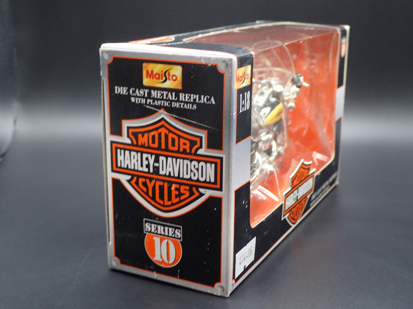 2000 FLSTC HERITAGE SOFTAIL CLASSIC HARLEY DAVIDSON MAISTO SERIES 10 1:18 MODEL