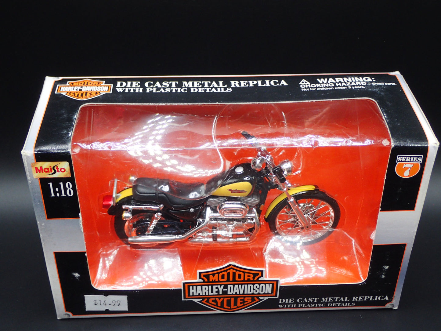 2000 XL 1200C SPORTSTER 1200 HARLEY DAVIDSON MOTORCYCLE 1:18 SCALE DIECAST MODEL