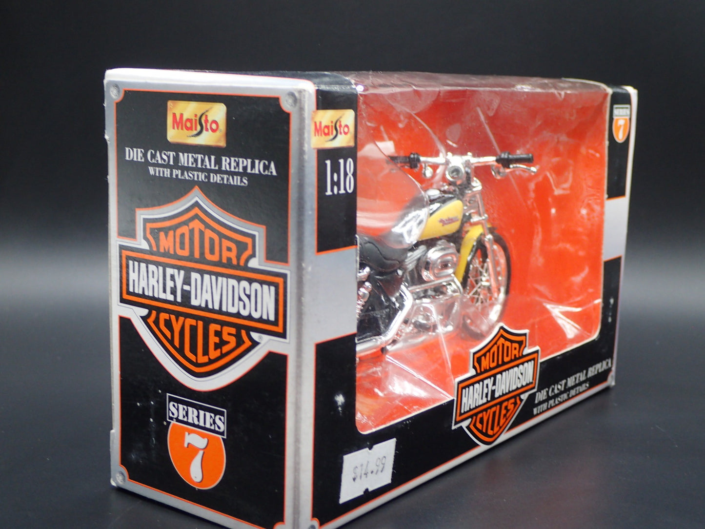 2000 XL 1200C SPORTSTER 1200 HARLEY DAVIDSON MOTORCYCLE 1:18 SCALE DIECAST MODEL