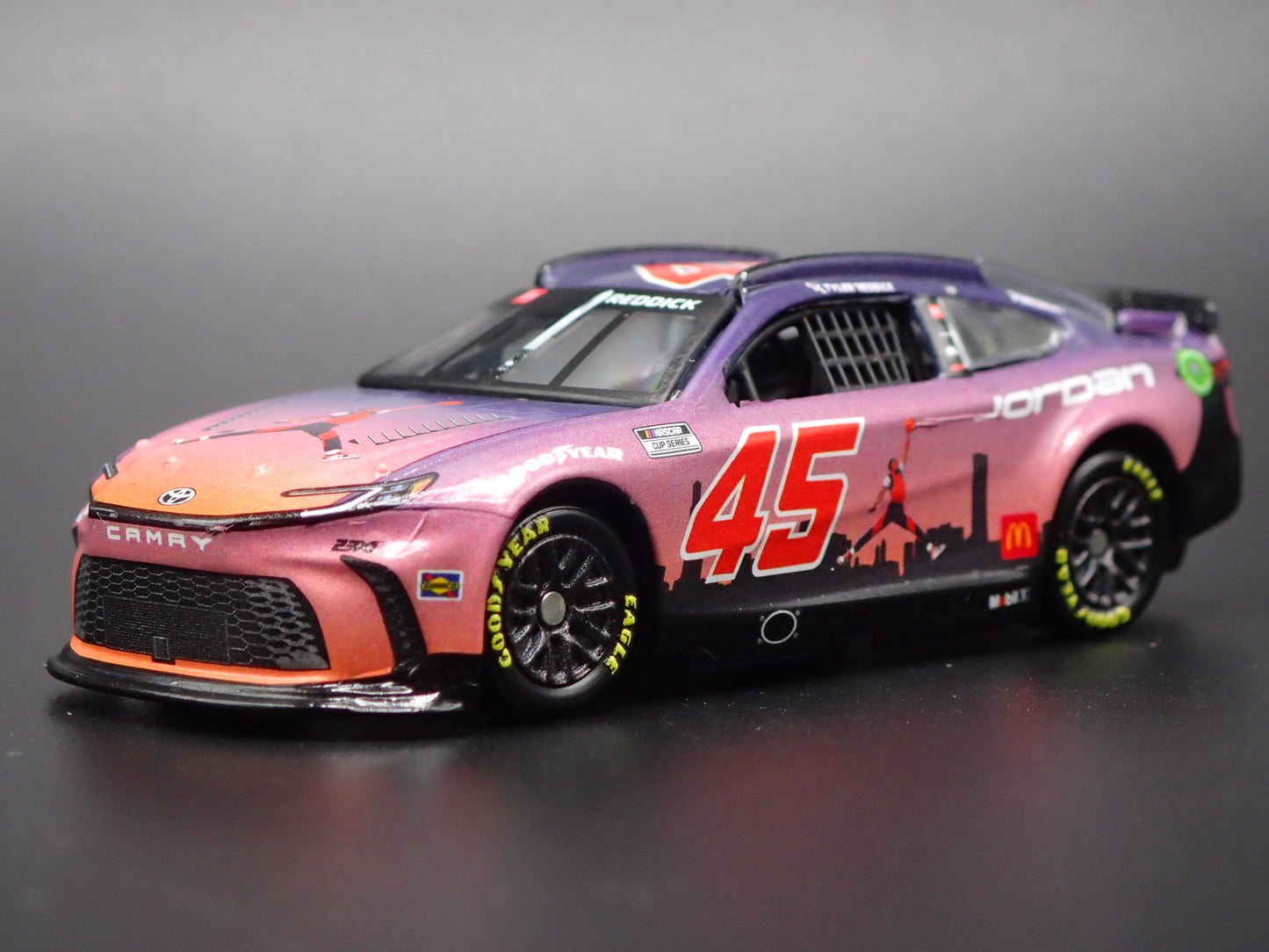 2024 24 TOYOTA CAMRY 45 TYLER REDDICK JORDAN NASCAR 1:64 SCALE DIECAST MODEL CAR