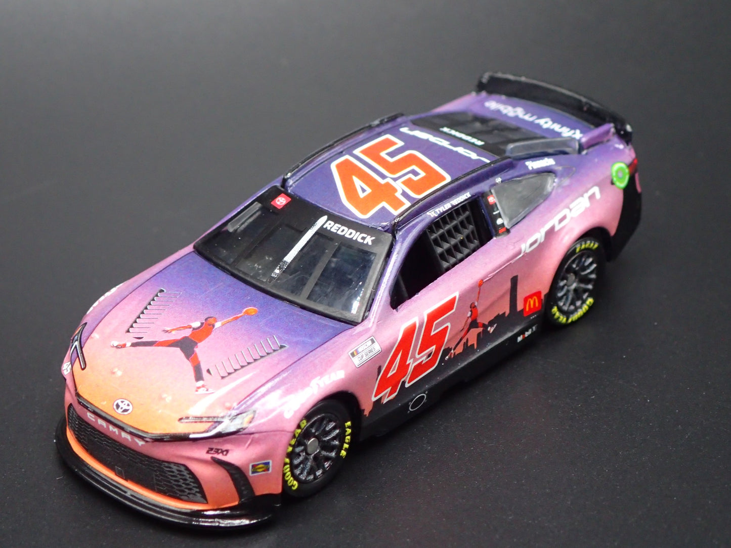 2024 24 TOYOTA CAMRY 45 TYLER REDDICK JORDAN NASCAR 1:64 SCALE DIECAST MODEL CAR