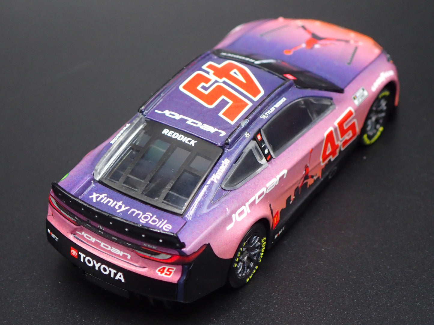 2024 24 TOYOTA CAMRY 45 TYLER REDDICK JORDAN NASCAR 1:64 SCALE DIECAST MODEL CAR