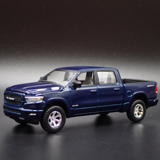 2019-2026 RAM 1500 BIG HORN SPORT PICKUP TRUCK BLUE 1/64 SCALE DIECAST MODEL CAR
