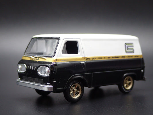 1965 65 FORD ECONOLINE DELIVERY VAN SHELBY COBRA 1:64 SCALE DIECAST MODEL CAR