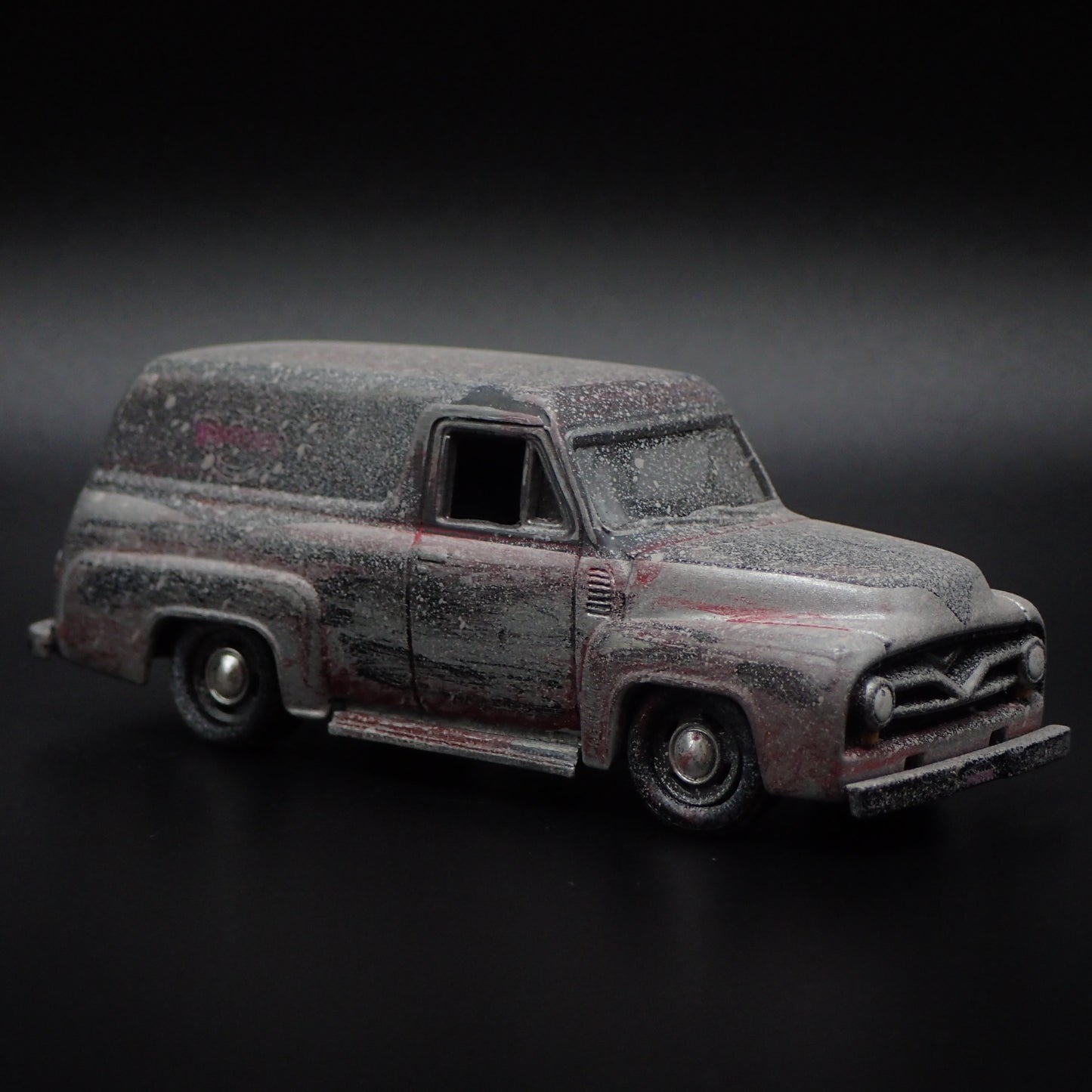 1955 FORD PANEL DELIVERY HOT AUGUST NIGHTS, RENO NV 1:64 SCALE DIECAST MODEL CAR