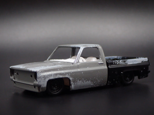1973 73 CHEVY CHEVROLET CHEYENNE 10 PROJECT TRUCK 1/64 SCALE DIECAST MODEL CAR