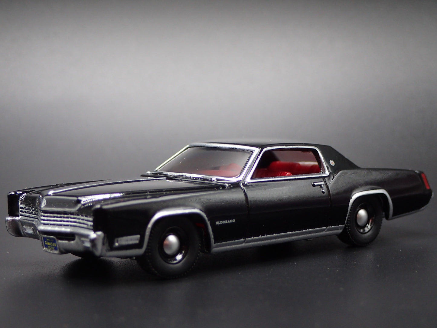 1967 67 CADILLAC CADDY ELDORADO BLACK 1:64 SCALE COLLECTIBLE DIECAST MODEL CAR