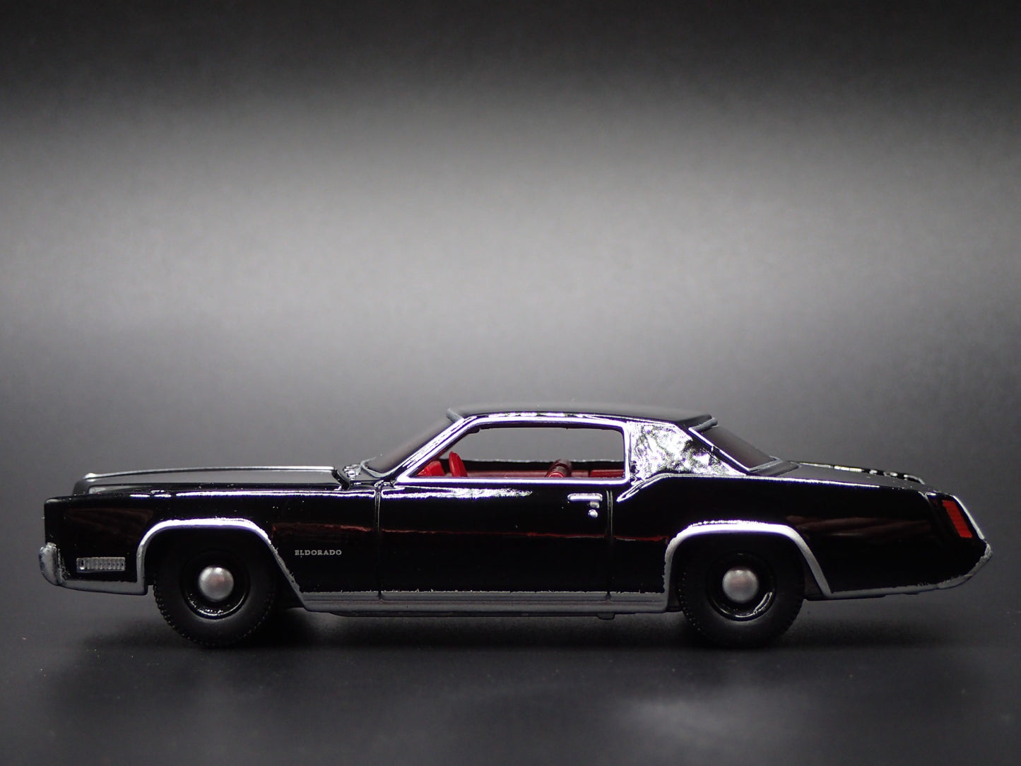 1967 67 CADILLAC CADDY ELDORADO BLACK 1:64 SCALE COLLECTIBLE DIECAST MODEL CAR