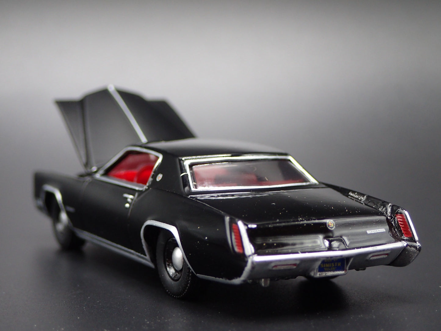 1967 67 CADILLAC CADDY ELDORADO BLACK 1:64 SCALE COLLECTIBLE DIECAST MODEL CAR