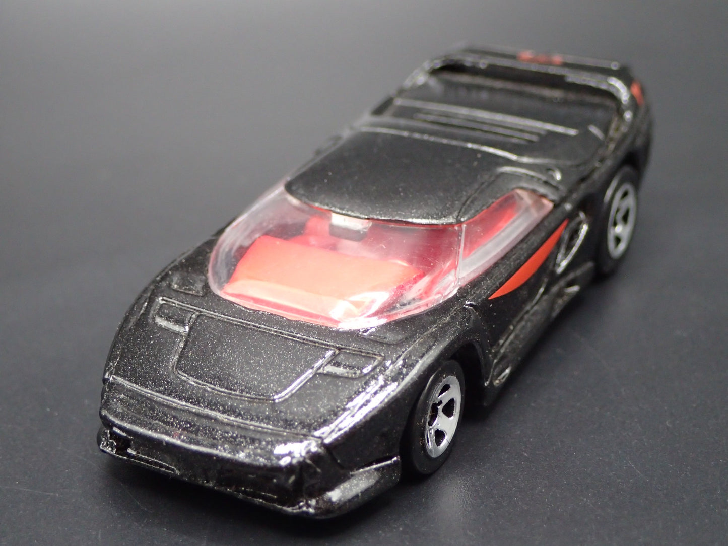 1989-1993 VECTOR W8 TWIN TURBO BLACK 1:64 SCALE DIORAMA DIECAST MODEL CAR