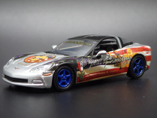 2005-2013 CHEVY CHEVROLET CORVETTE BOY SCOUTS 100TH 1:64 SCALE DIECAST MODEL CAR