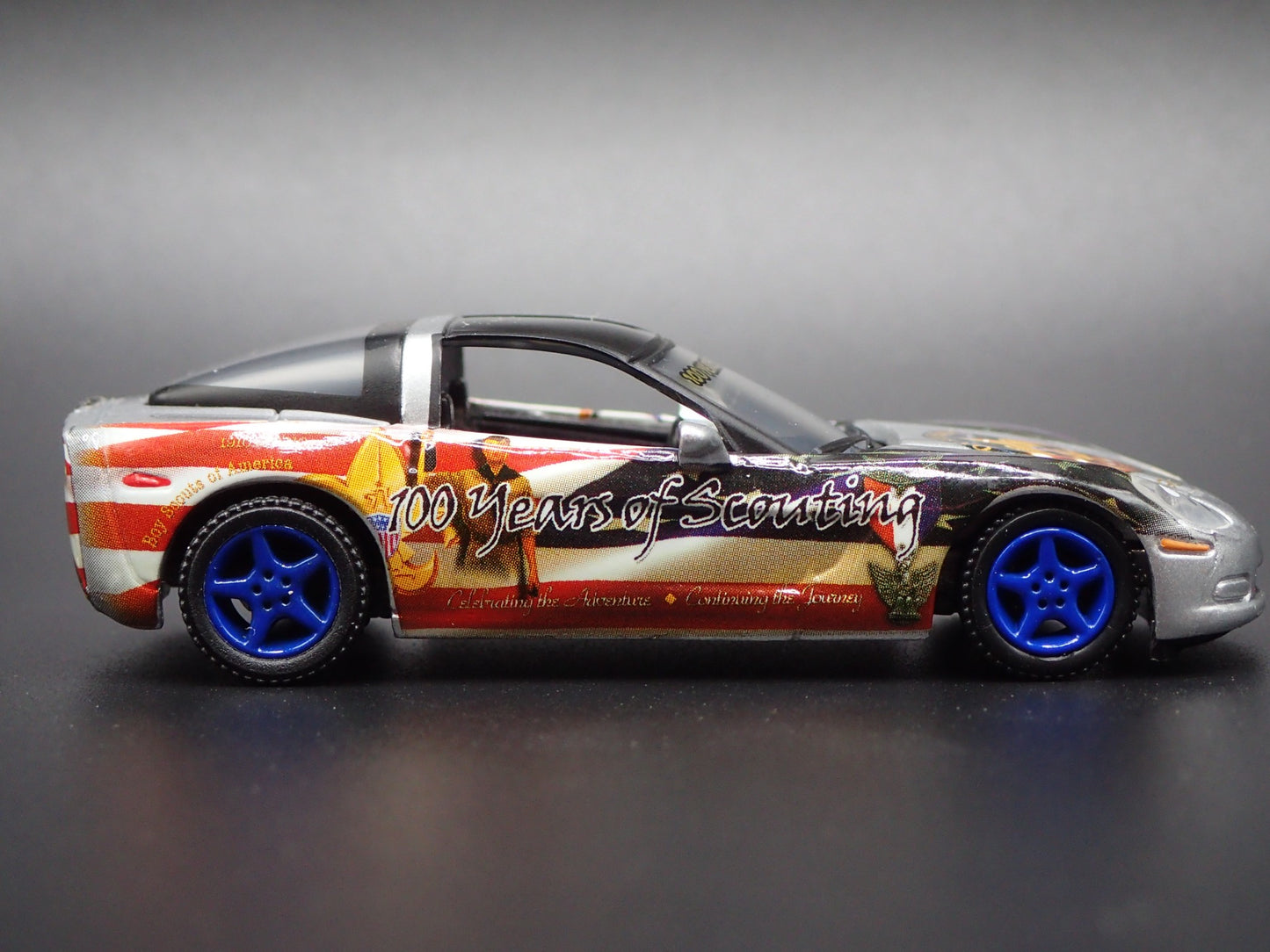 2005-2013 CHEVY CHEVROLET CORVETTE BOY SCOUTS 100TH 1:64 SCALE DIECAST MODEL CAR