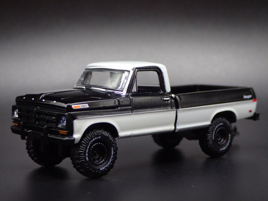 1972 72 FORD F250 RANGER 4X4 PICKUP TRUCK w HITCH 1/64 SCALE DIECAST MODEL CAR