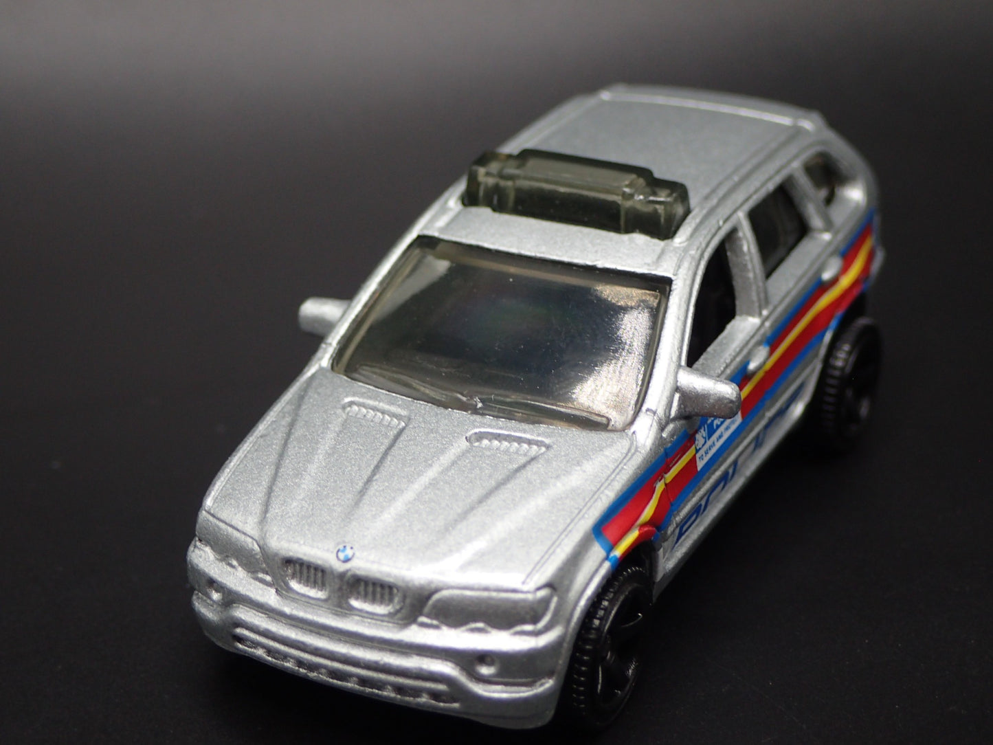1999-2006 BMW X5 LUXURY SUV POLICE 1:64 SCALE COLLECTIBLE DIECAST MODEL CAR