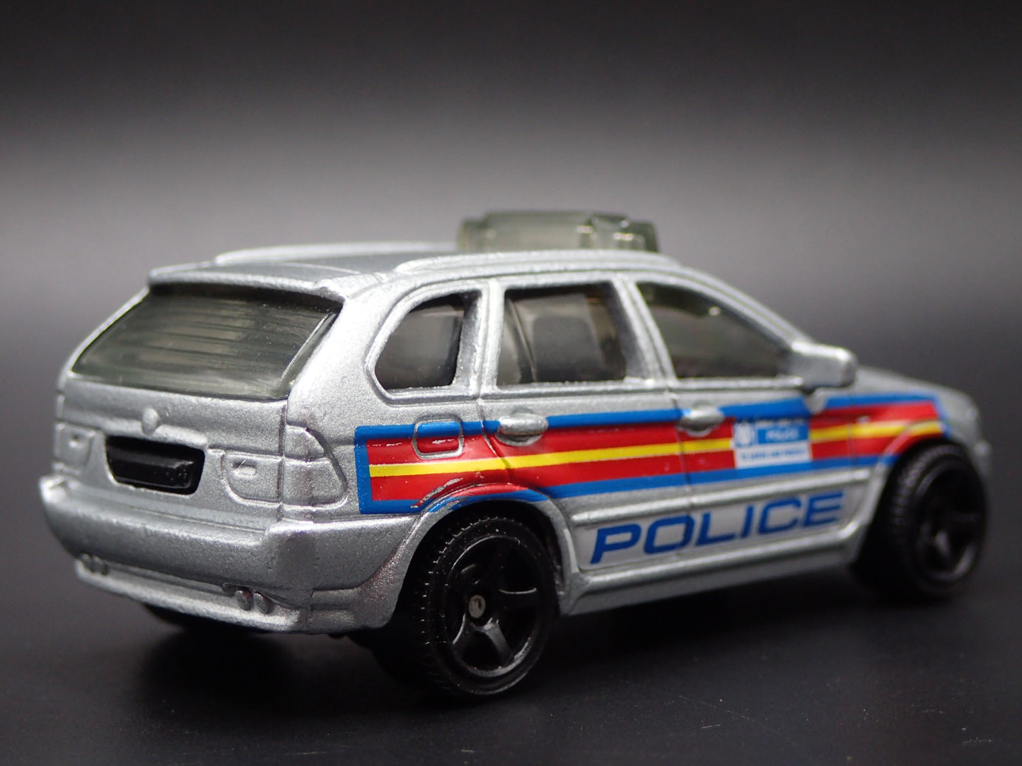 1999-2006 BMW X5 LUXURY SUV POLICE 1:64 SCALE COLLECTIBLE DIECAST MODEL CAR
