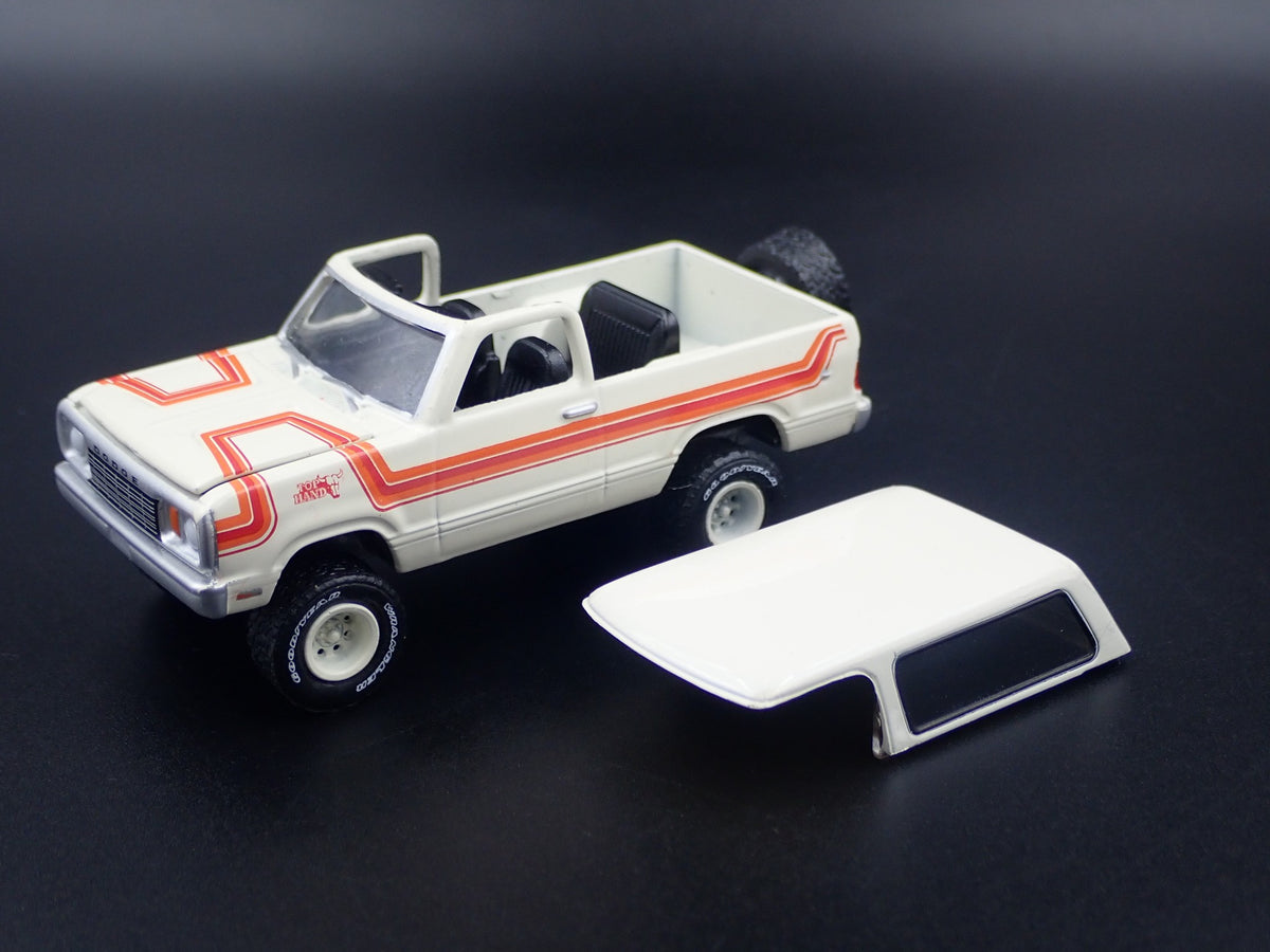1978 78 DODGE RAMCHARGER W HITCH RARE 1/64 SCALE COLLECTIBLE DIECAST MODEL CAR-Burning Rubber Toy Company
