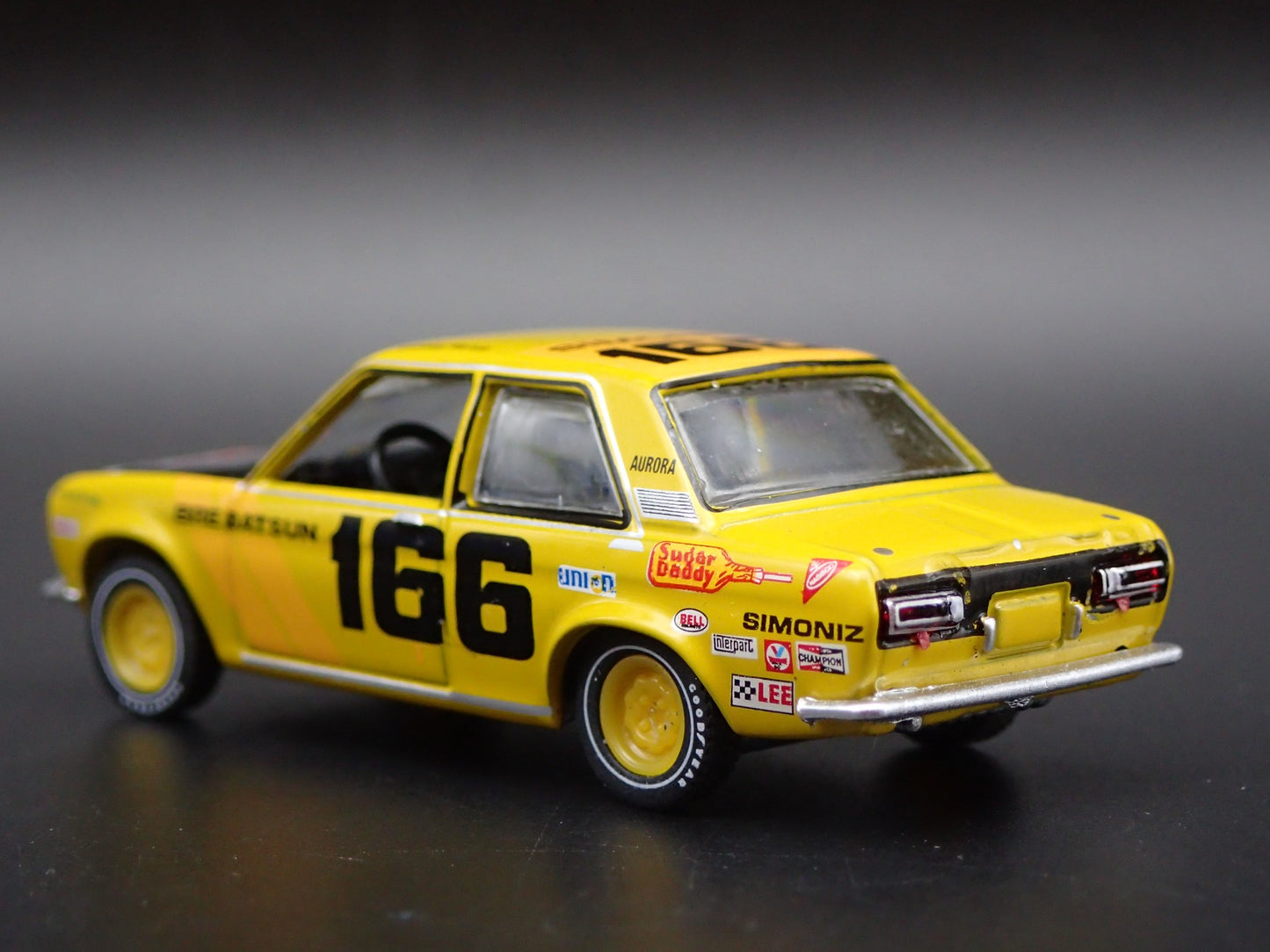 1967-1973 DATSUN 510 4 FOUR DOOR BRE BROCK MORTON RALLY 1:64 DIECAST MODEL CAR