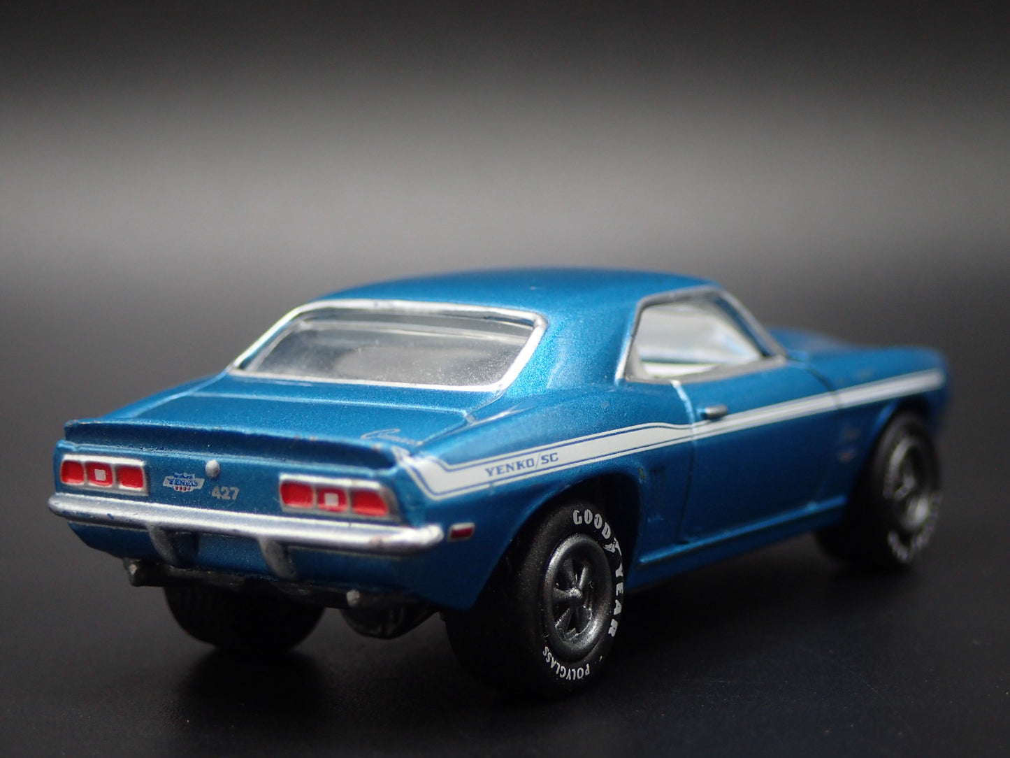1969 69 CHEVY CHEVROLET CAMARO YENKO 1:64 SCALE DIORAMA DIECAST MODEL CAR