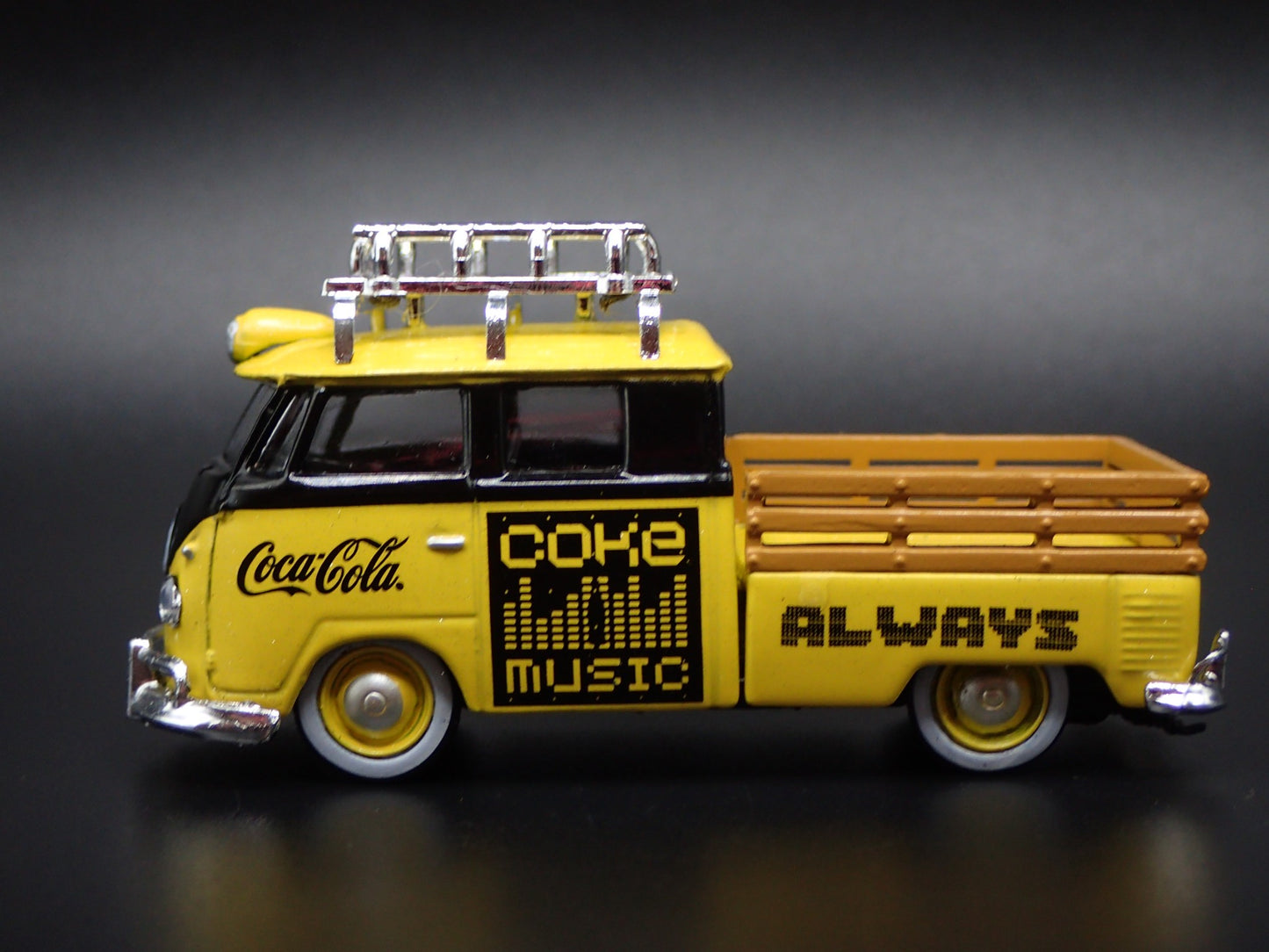 1950-1967 VW VOLKSWAGEN DOUBLE CAB PICKUP TRUCK 1:64 SCALE DIECAST MODEL CAR