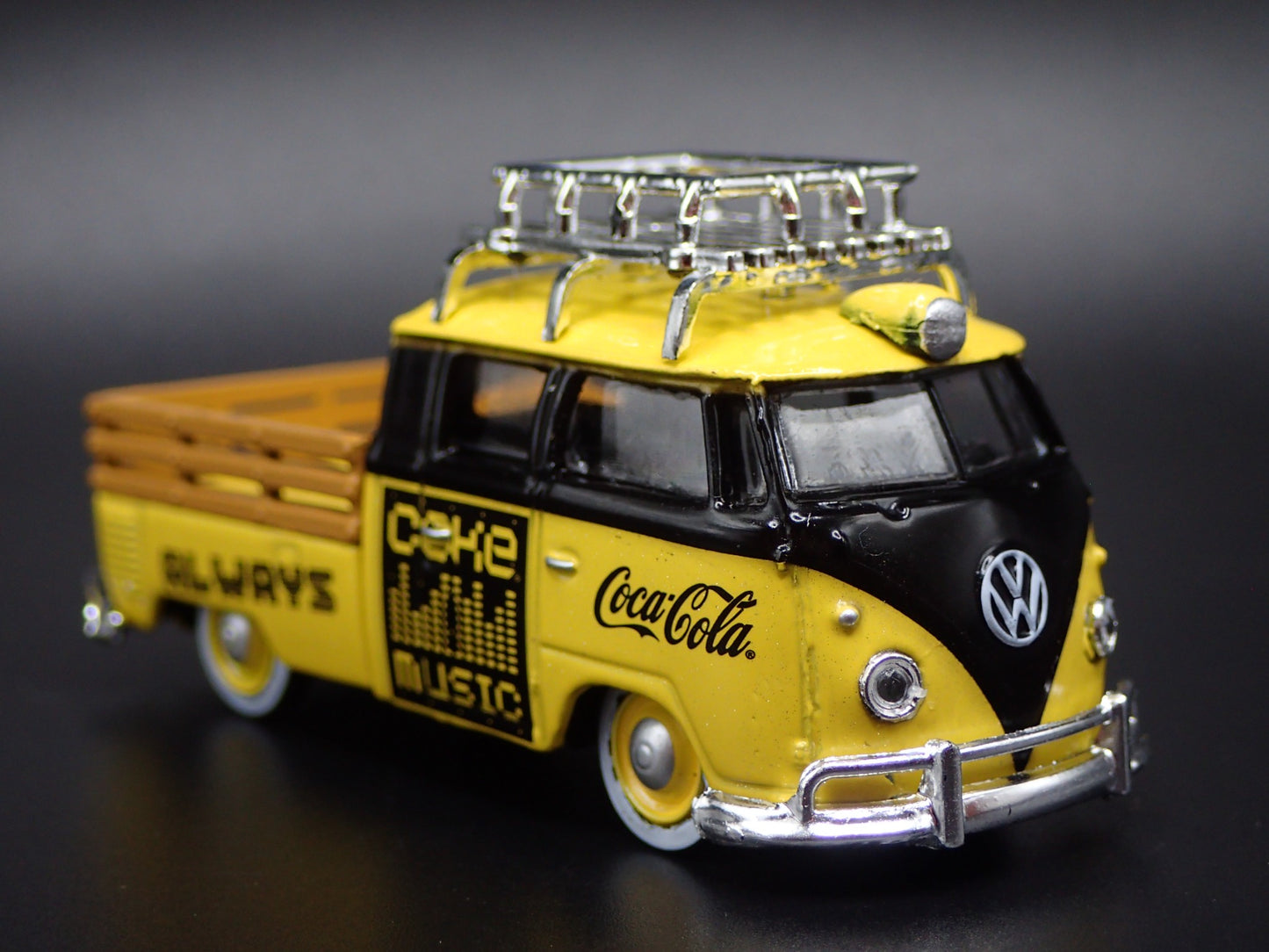 1950-1967 VW VOLKSWAGEN DOUBLE CAB PICKUP TRUCK 1:64 SCALE DIECAST MODEL CAR