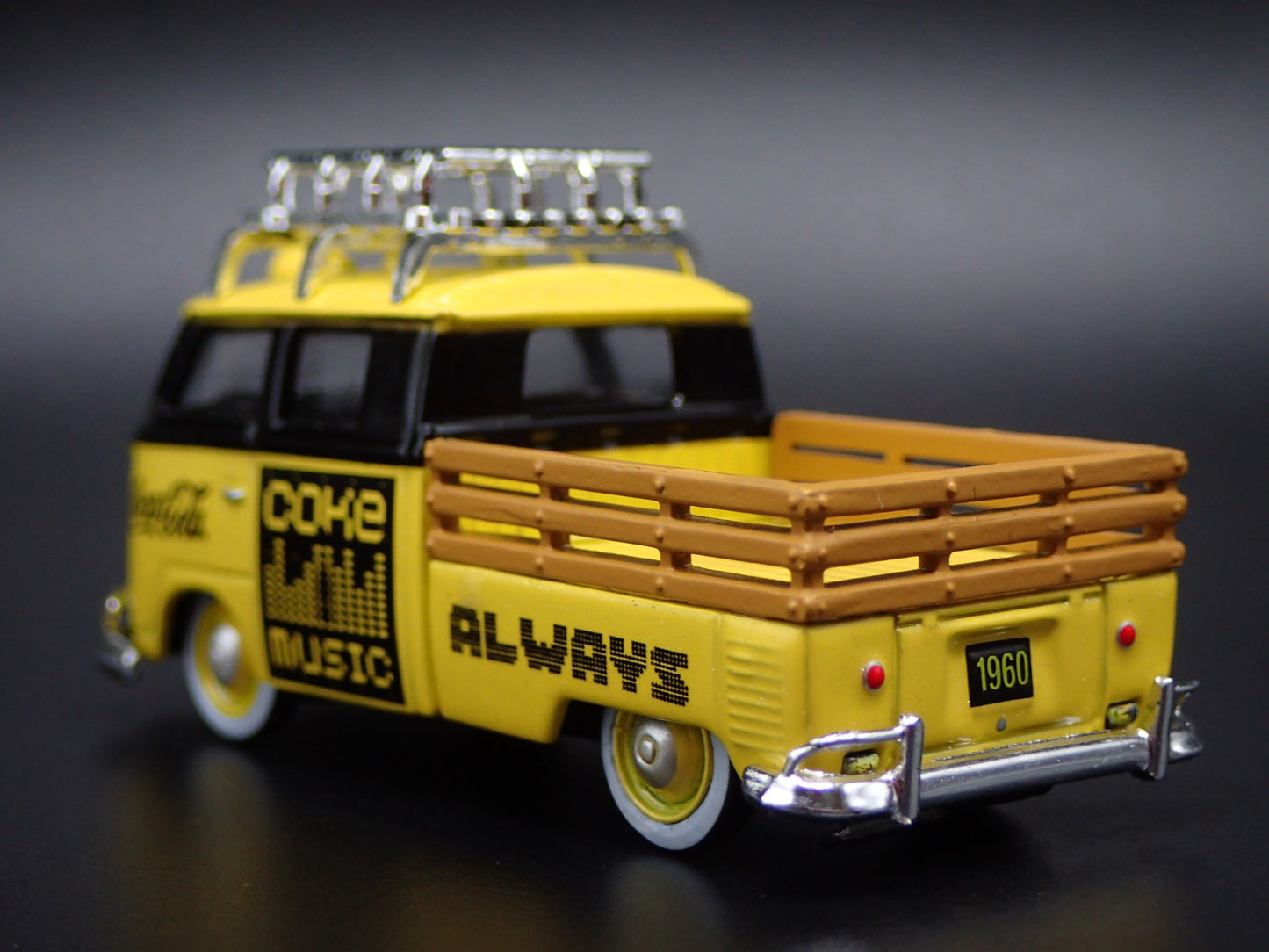 1950-1967 VW VOLKSWAGEN DOUBLE CAB PICKUP TRUCK 1:64 SCALE DIECAST MODEL CAR