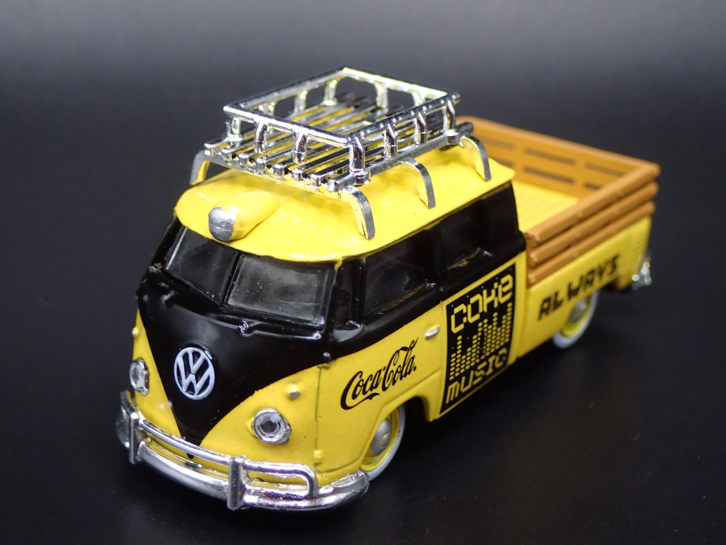 1950-1967 VW VOLKSWAGEN DOUBLE CAB PICKUP TRUCK 1:64 SCALE DIECAST MODEL CAR