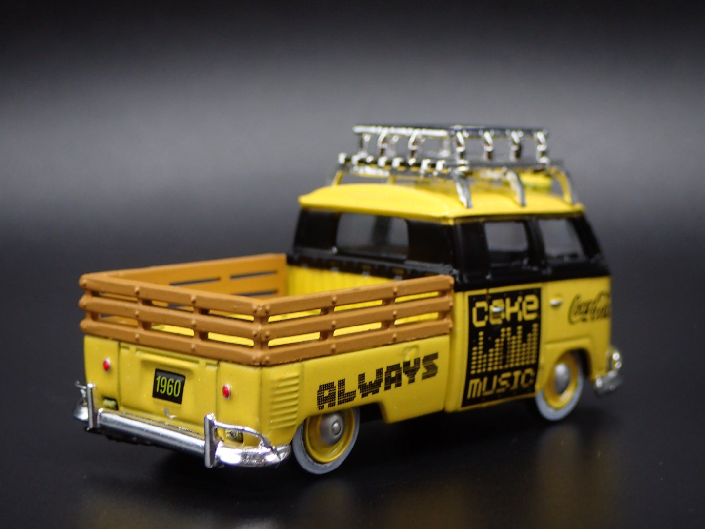 1950-1967 VW VOLKSWAGEN DOUBLE CAB PICKUP TRUCK 1:64 SCALE DIECAST MODEL CAR