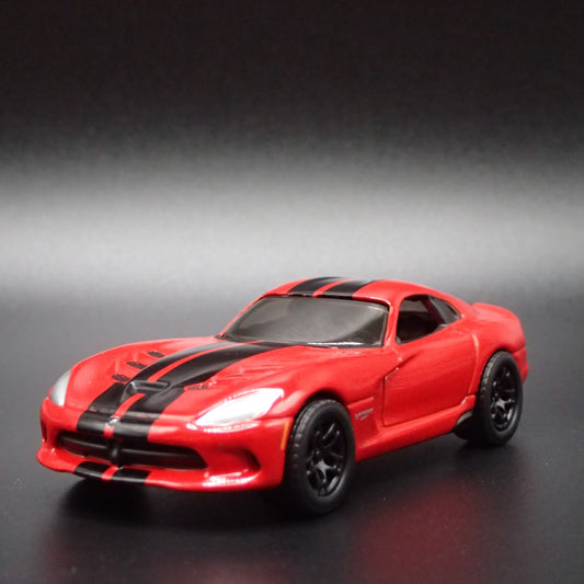 2013- 2017 DODGE VIPER GTC RED 1/64 SCALE COLLECTIBLE DIORAMA DIECAST MODEL CAR