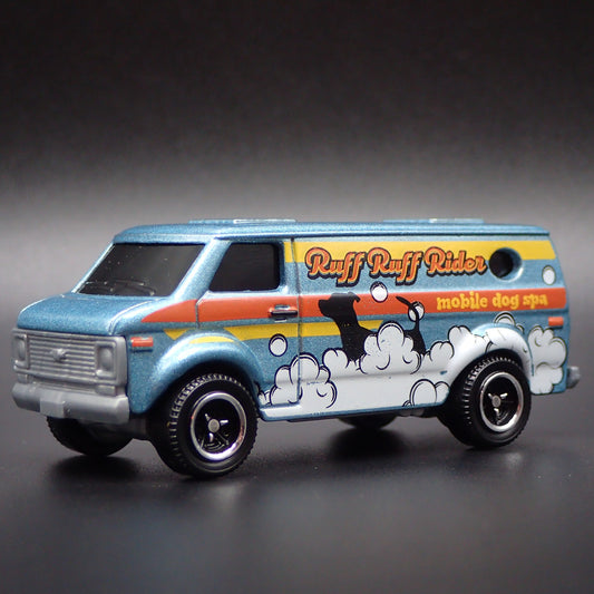 1971-1995 CHEVY CHEVROLET VAN MOBILE DOG SPA 1:64 SCALE DIECAST MODEL CAR
