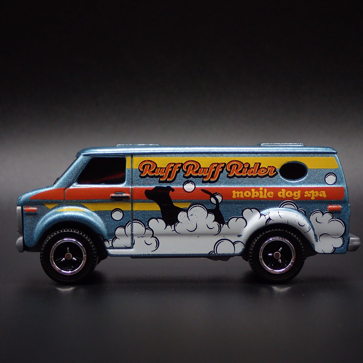 1971-1995 CHEVY CHEVROLET VAN MOBILE DOG SPA 1:64 SCALE DIECAST MODEL CAR