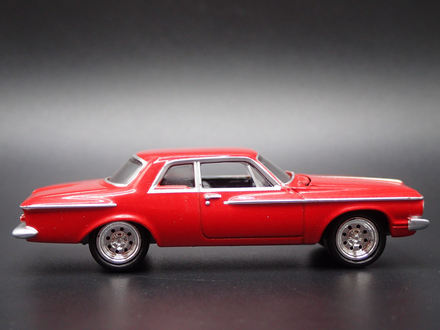 1962 62 PLYMOUTH BELVEDERE RED 1/64 SCALE COLLECTIBLE DIORAMA DIECAST MODEL CAR