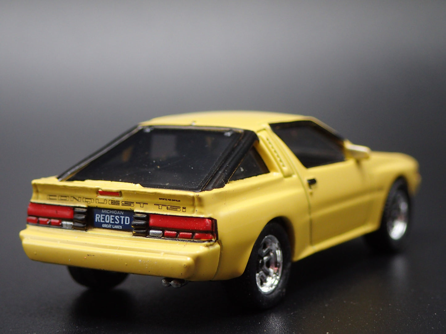 1983-1989 CHRYSLER CONQUEST TSI 1:64 SCALE COLLECTIBLE DIORAMA DIECAST MODEL CAR