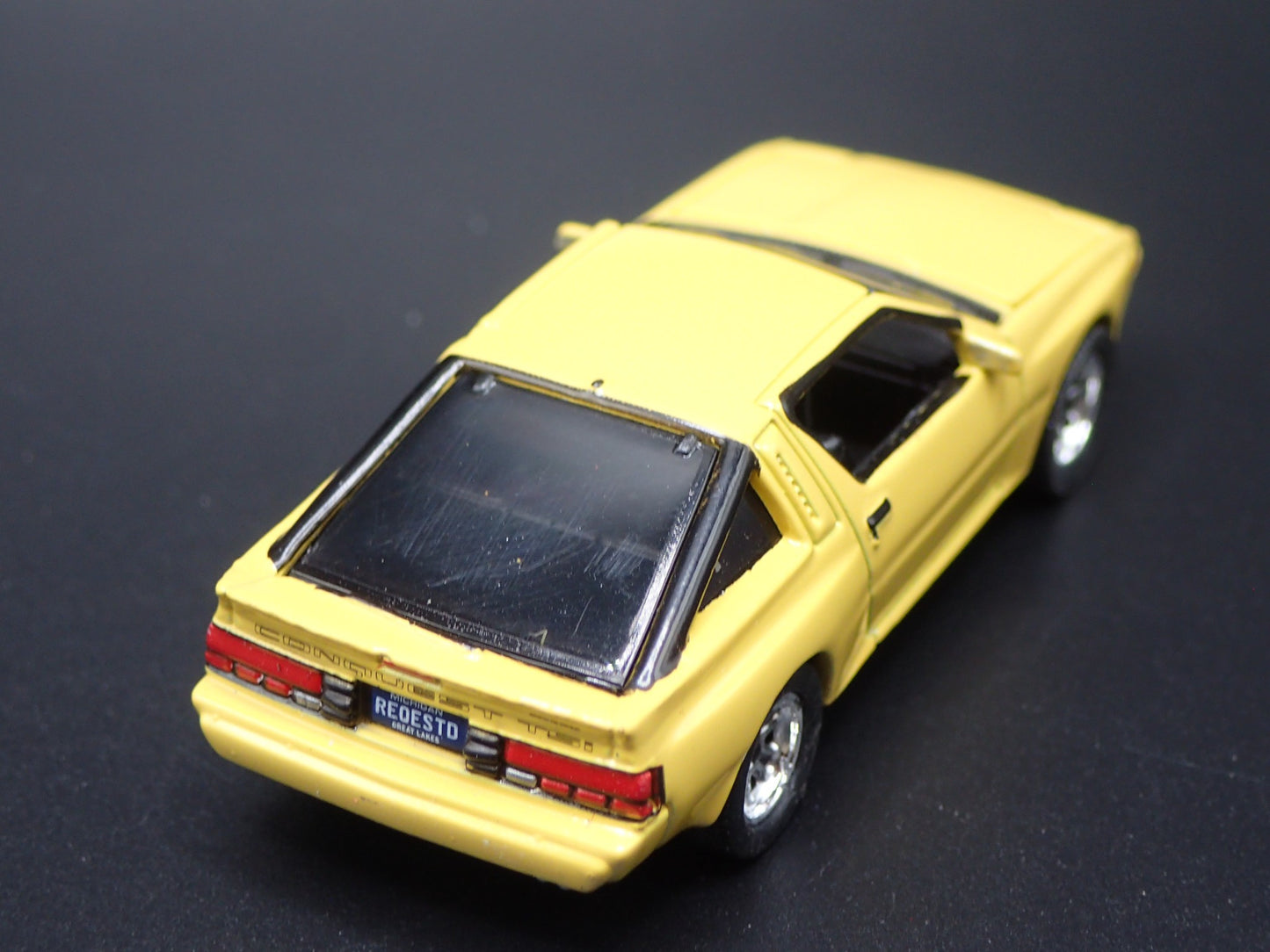 1983-1989 CHRYSLER CONQUEST TSI 1:64 SCALE COLLECTIBLE DIORAMA DIECAST MODEL CAR