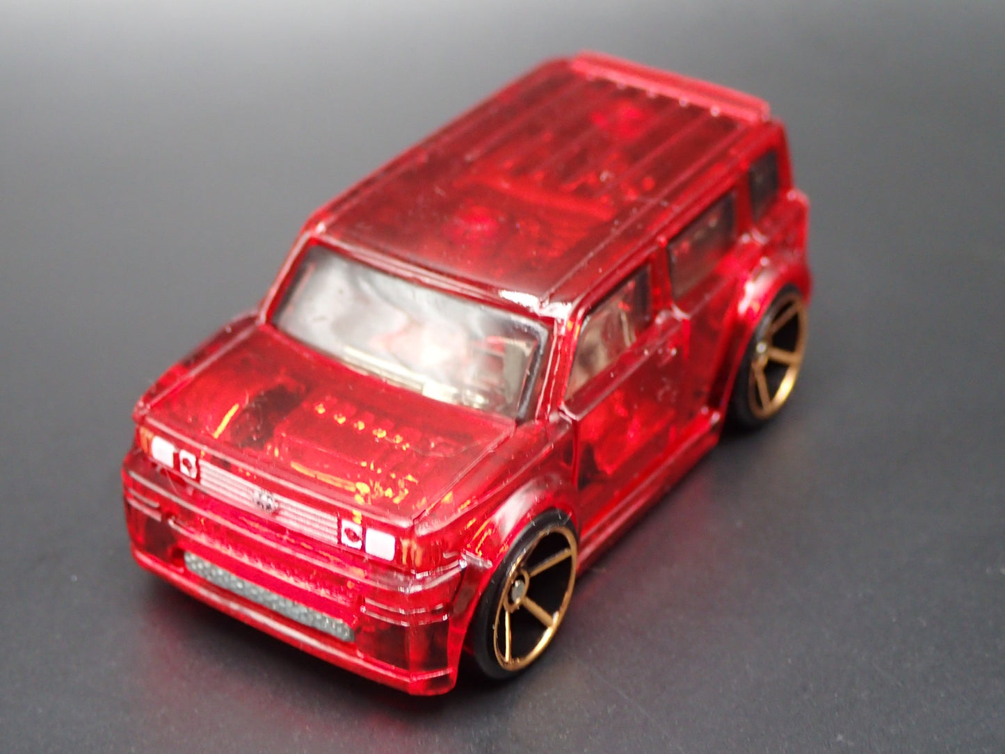 2003-2006 SCION XB RED 1/64 SCALE LIMITED COLLECTIBLE DIORAMA DIECAST MODEL CAR