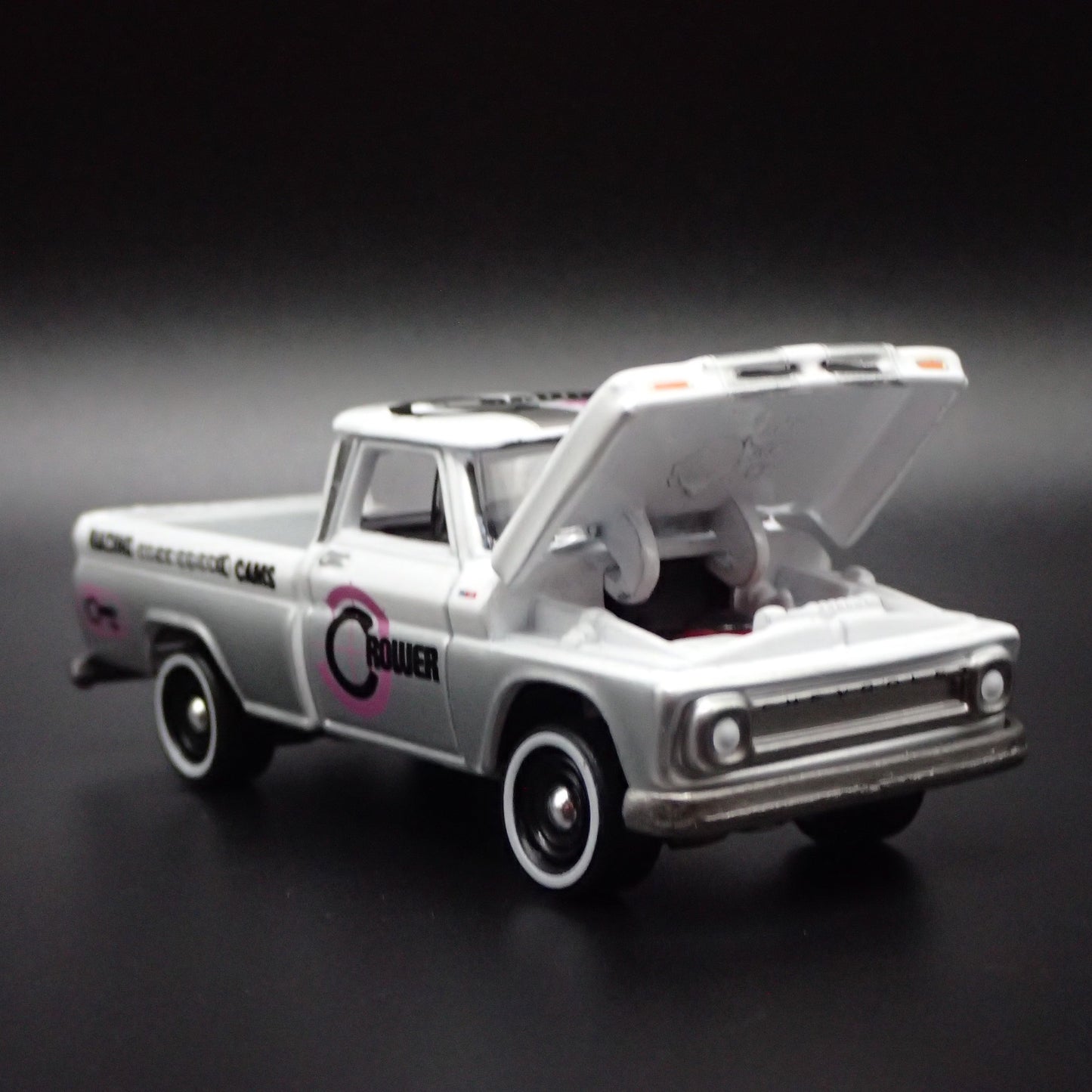 1965 CHEVY CHEVROLET FLEETSIDE PICKUP TRUCK CROWER CAMS 1:64 SCALE DIECAST MODEL