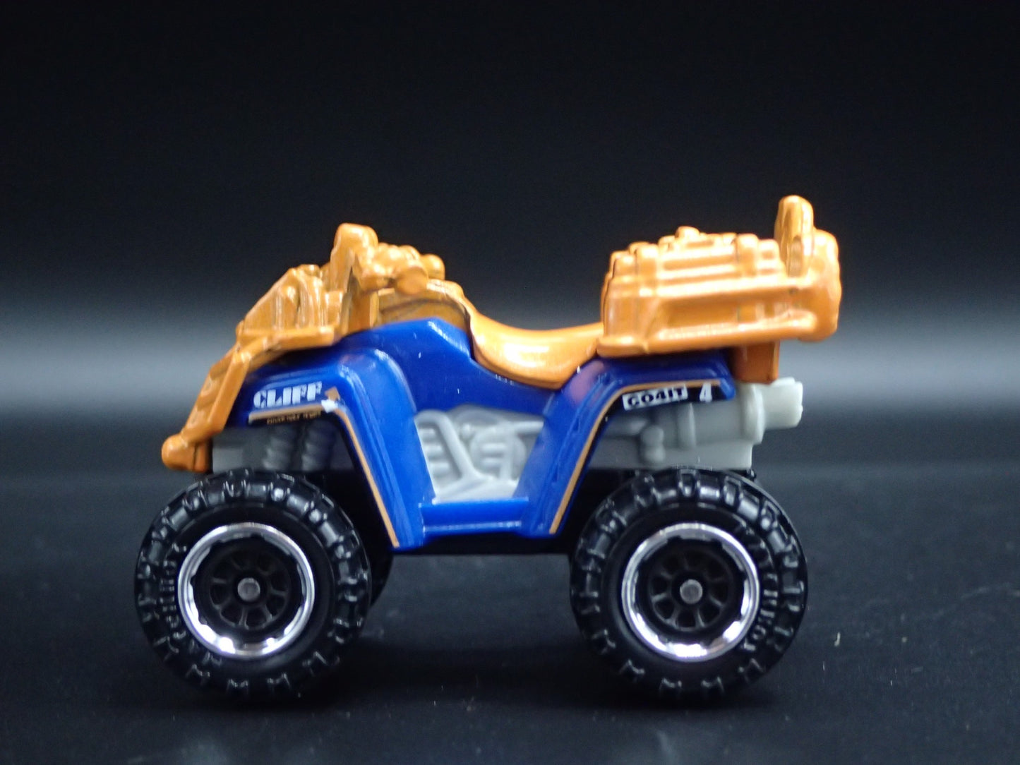 OFF ROAD QUAD ORANGE RARE 1/64 MB SCALE COLLECTIBLE DIORAMA DIECAST MODEL CAR