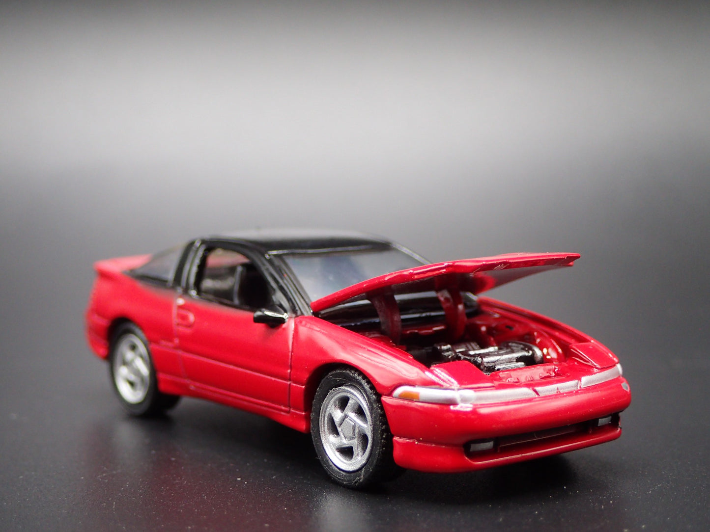1990-1994 MITSUBISHI ECLIPSE GSX 1:64 SCALE DISPLAY DIORAMA DIECAST MODEL CAR