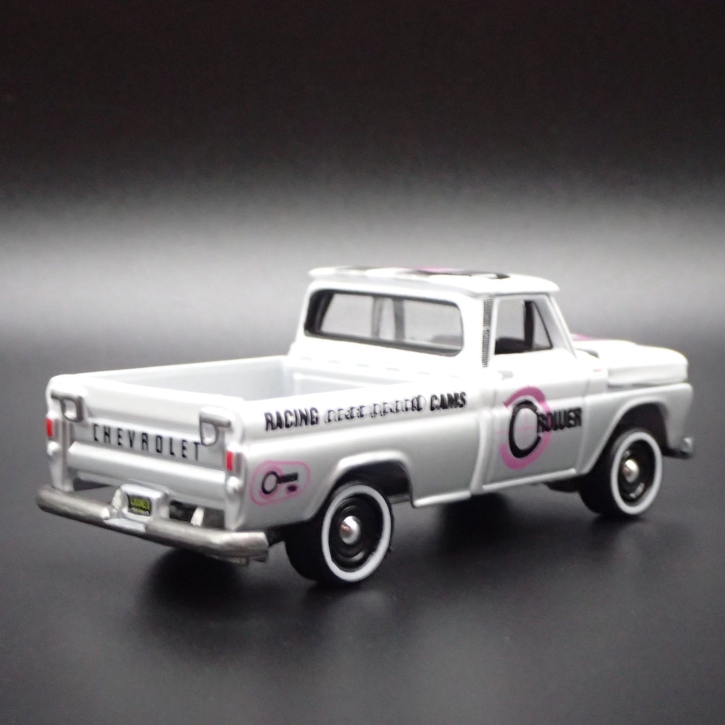 1965 CHEVY CHEVROLET FLEETSIDE PICKUP TRUCK CROWER CAMS 1:64 SCALE DIECAST MODEL