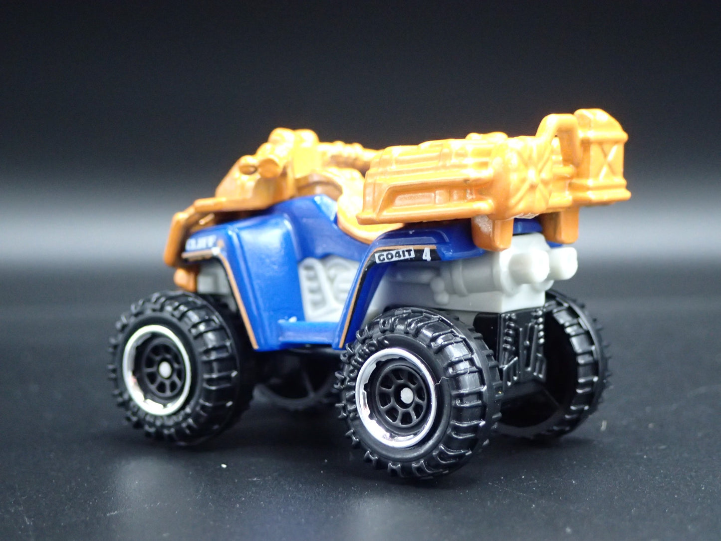 OFF ROAD QUAD ORANGE RARE 1/64 MB SCALE COLLECTIBLE DIORAMA DIECAST MODEL CAR