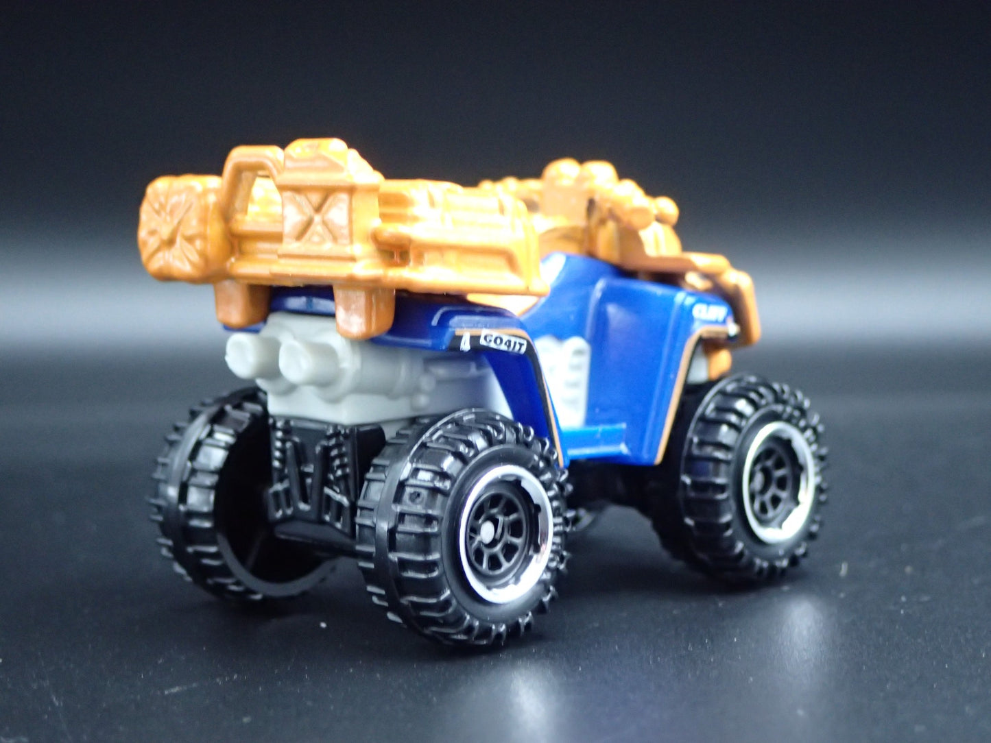 OFF ROAD QUAD ORANGE RARE 1/64 MB SCALE COLLECTIBLE DIORAMA DIECAST MODEL CAR