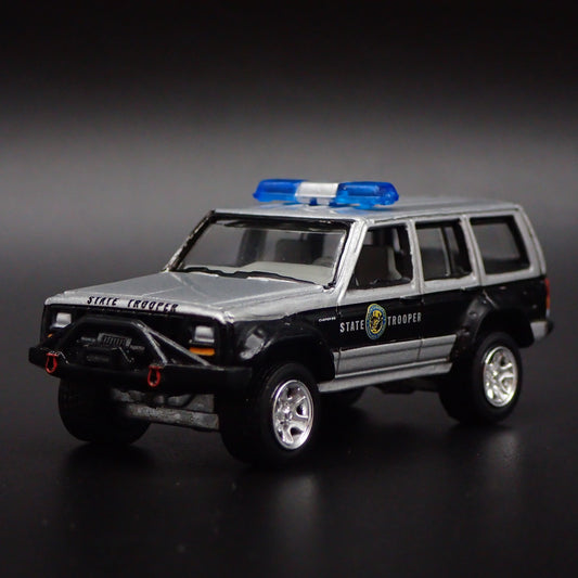 JEEP CHEROKEE XJ N. CAROLINA HIGHWAY PATROL POLICE 1:64 SCALE DIECAST MODEL CAR