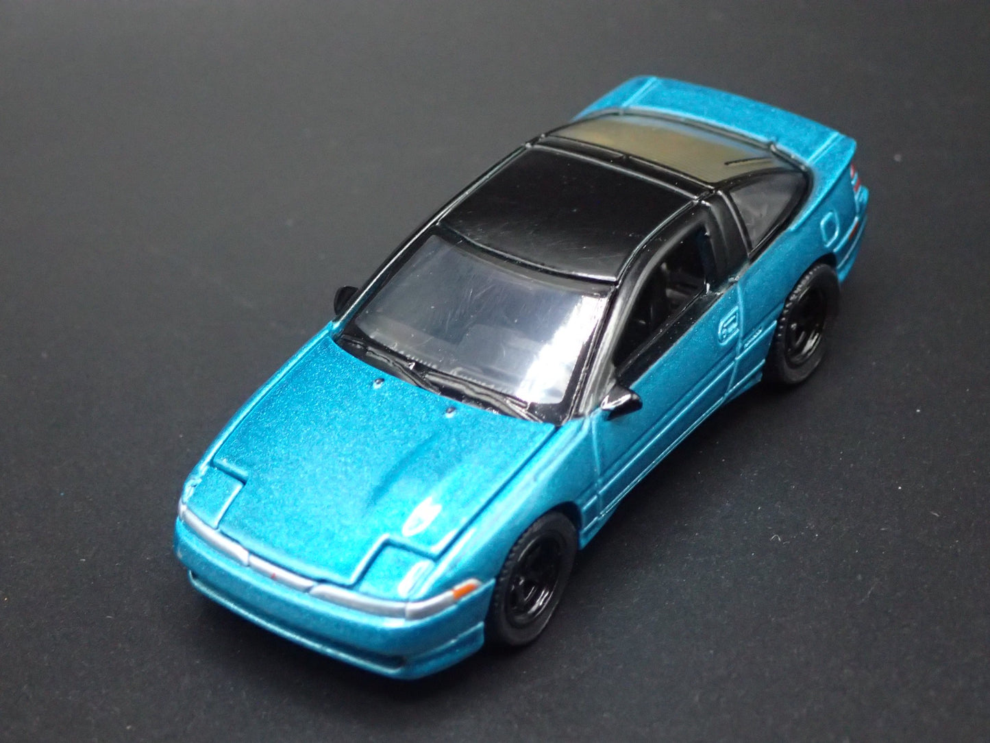 1990-1994 MITSUBISHI ECLIPSE GSX 1:64 SCALE DISPLAY DIORAMA DIECAST MODEL CAR