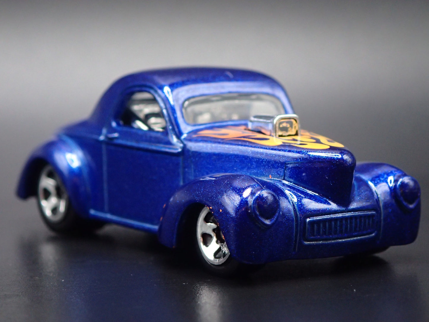 1941 41 WILLYS COUPE BLUE RARE 1:64 SCALE COLLECTIBLE DIORAMA DIECAST MODEL CAR