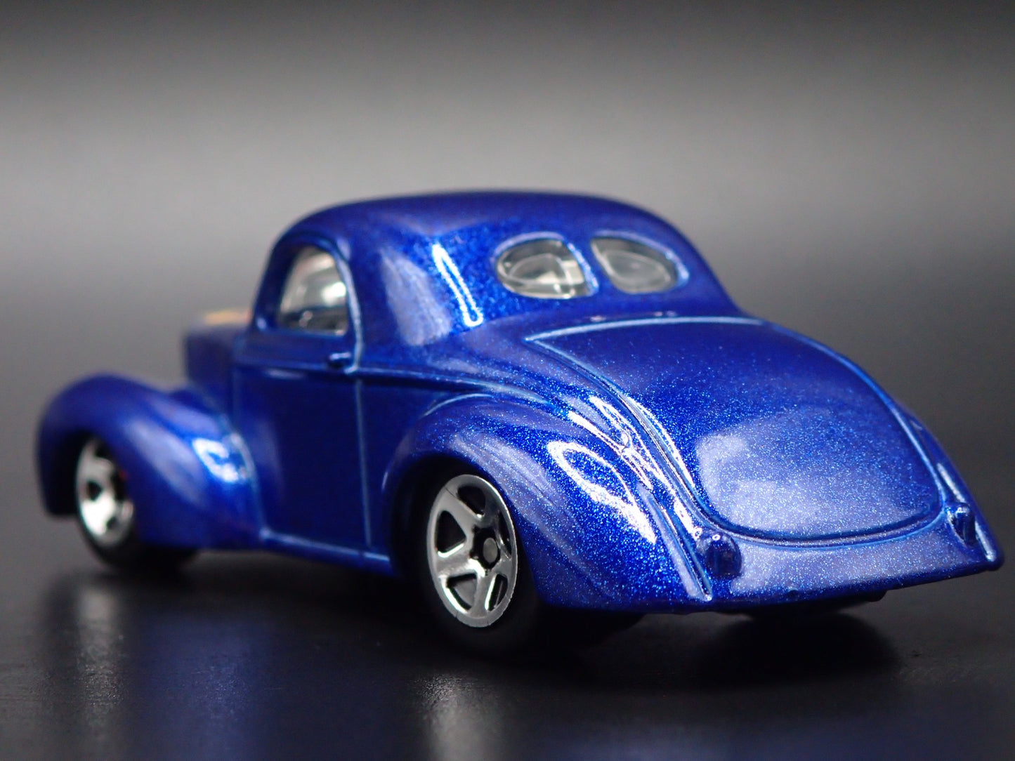 1941 41 WILLYS COUPE BLUE RARE 1:64 SCALE COLLECTIBLE DIORAMA DIECAST MODEL CAR