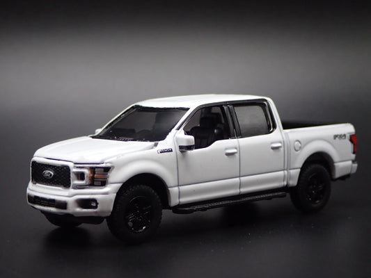 2015-2020 FORD F150 PICKUP TRUCK WHITE 1:64 SCALE COLLECTIBLE DIECAST MODEL CAR